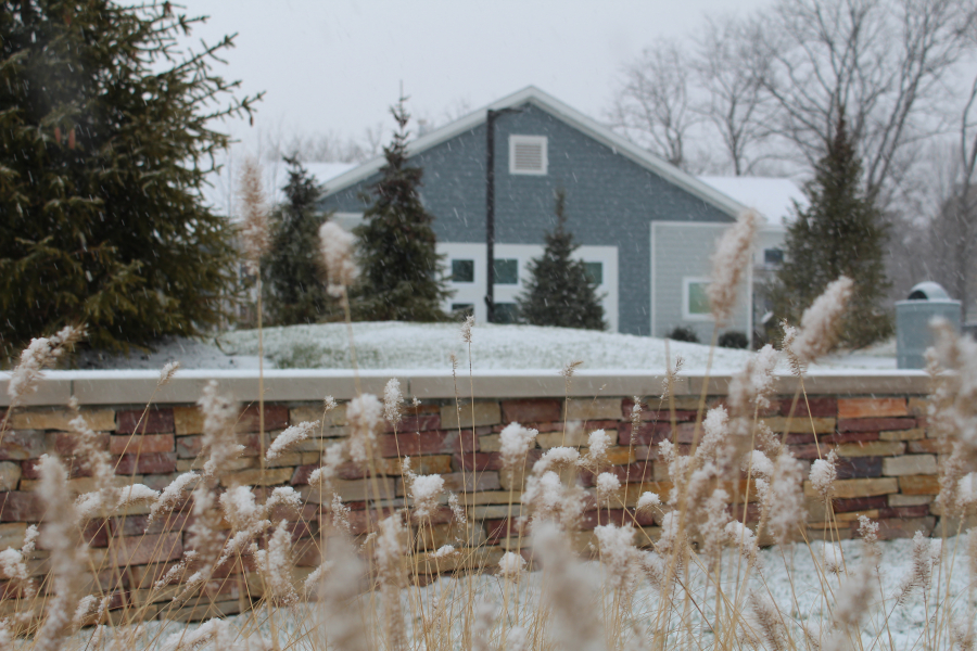 The outside of our assisted living home