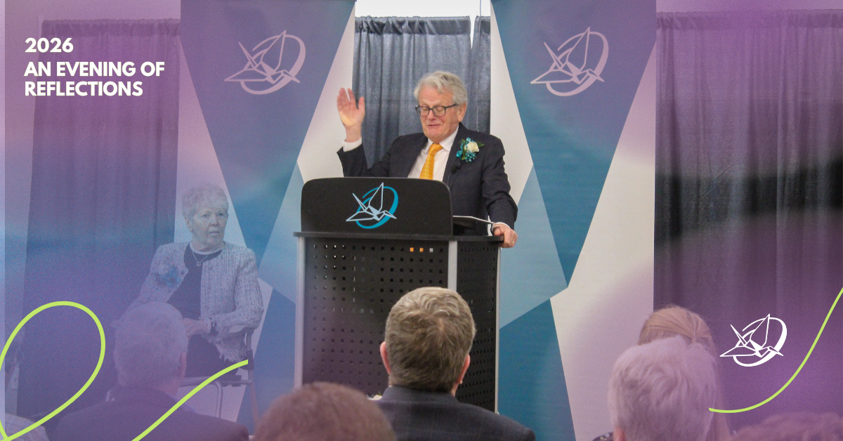 Origami client and spouse present at previous event