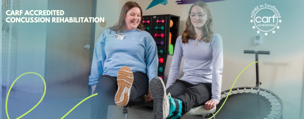 Young athlete works with Origami Physical Therapist