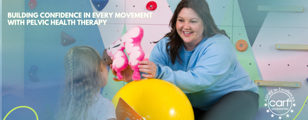 Origami Physical Therapist works with pediatric client